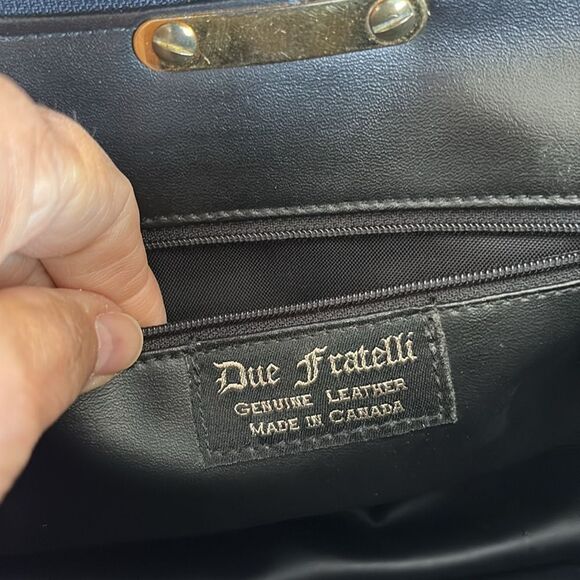 Vintage Due Fratelli Crocodile Leather Shoulder Bag Made in Canada - Picture 13 of 13